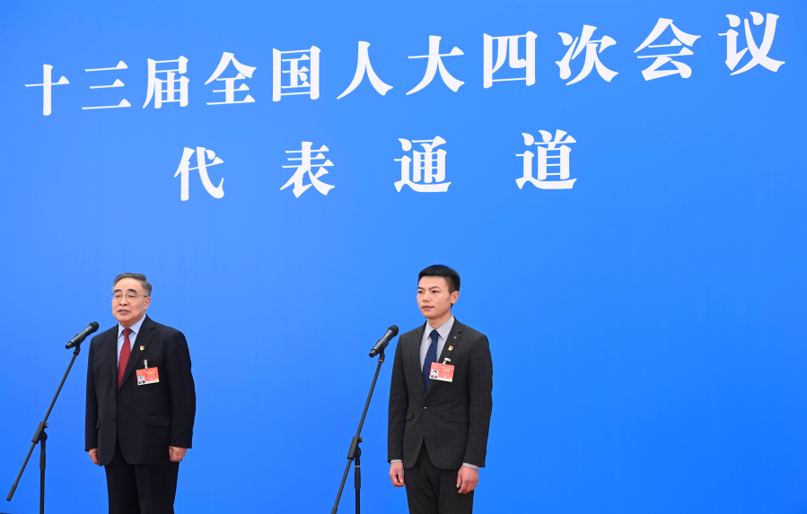 马克思主义学院发出青春之声勇担时代责任2021全国两会系列报道之五